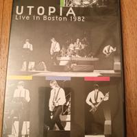 Dvd  gruppo Utopia live in Boston 1982