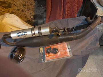 Marmitta Polini Super Race titanio