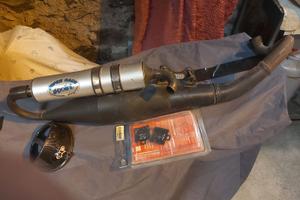 Marmitta Polini Super Race titanio