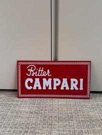 Insegna Metallo Bitter Campari