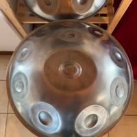 Handpan D Kurd 11 note - RE MINORE - Ember Steel