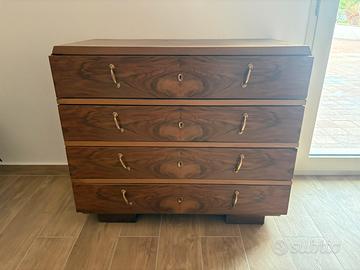 cassettiera in legno