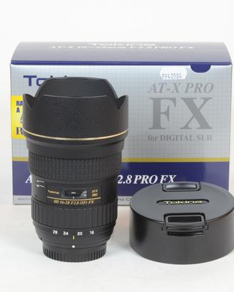 NIKON 16-28 2,8 AT-X Pro FX Tokina x Nikon