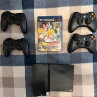 Playstation 2 + DragonBall + joystick da gioco