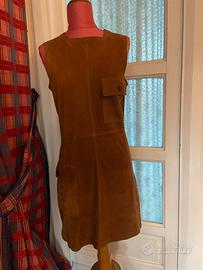 Miniabito in camoscio