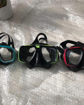 Maschere sub Mares e Scubapro + snorkel