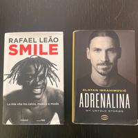 Due libri calcio - Ibrahimovic e Leao