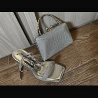 Scarpe donna eleganti+ borsetta