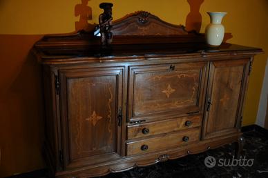 Arredamento salone in Barocco Piemontese