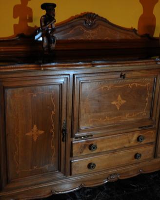 Arredamento salone in Barocco Piemontese