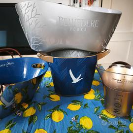 lotto 4 cestelli portabottiglie.