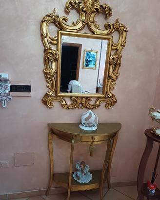 specchio più tavolino