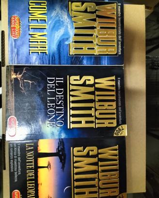 Lotto 9 libri di Wilbur Smith – ediz. SuperPocket