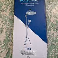 Set Doccia Aqualife TIME - Acciaio Inox, Nuovo!