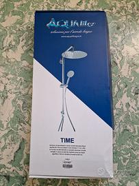 Set Doccia Aqualife TIME - Acciaio Inox, Nuovo!