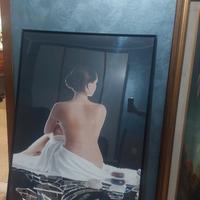 Quadro grande decorativo – figura femminile
