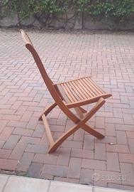 2 sedie da giardino 