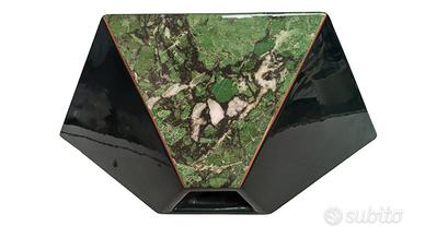 APPLIQUE LAMPE CERAMICA FRANCESE FIRMATA 