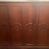 Armadio 6 ante in legno massello – 310x188x60