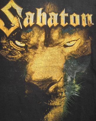 Sabaton T Shirt Vintage 00s Rare Power Metal 