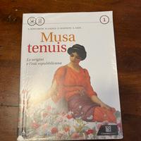 Libro di letteratura latina “Musa tenuis”