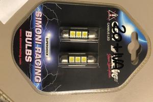 KIT LAMPADINE A LED LUCI TARGA 12V 5W SILURO