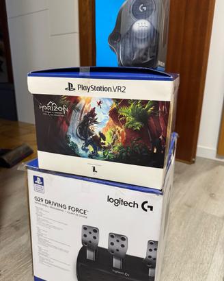Play VR2 + Logitech G29 Driving Force + Shifter