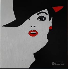 dipinto su tela con colori acrilici 