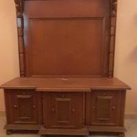 appendiabiti con cassapanca