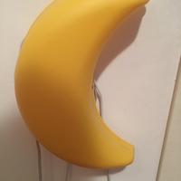 Luce da muro a forma di luna per bambini