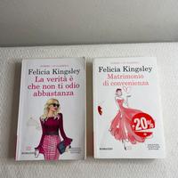 Lotto due libri Felicia Kingsley