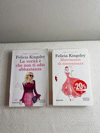Lotto due libri Felicia Kingsley