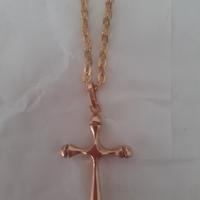 catenina 750 18kt con croce