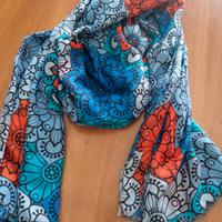 pashmina colorata fantasia 