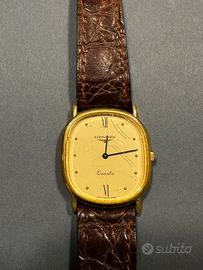Orologio Longines Quartz con cassa placcata oro
