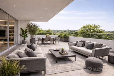 Attico di nuova costruzione con ampia terrazza - S