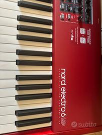 Nord electro 6HP completa di imballo e custodia.