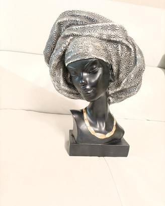 scultura donna africana