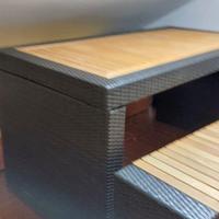 Tavolo bancone con panche