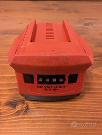 Hilti B22 4.0Ah(3.3) CPC 21.6v Batteria Rigenerata