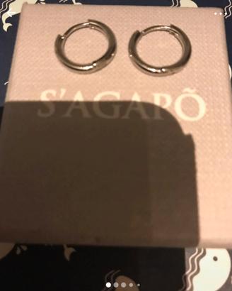 Orecchini S'Agapò a cerchio - Collezione Rogue