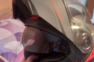 casco modulare moto 