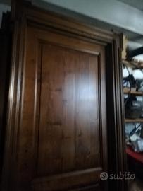 porte nuove in legno massello di ontano 