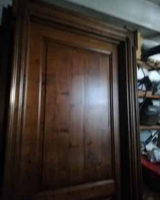 porte nuove in legno massello di ontano 