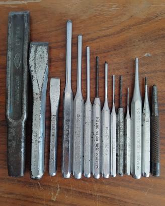 Scalpelli cacciaspine punzoni bulino 