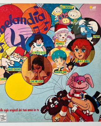 Fivelandia 4 LP Cristina d’Avena 1986 Five Record