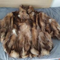 Pelliccia code di volpe modello pipistrell