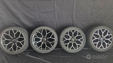 Cerchi Brabus 17" Smart 451 – 3 Fori + Gomme Nanka