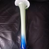 Vaso vetro murano vintage orchidea