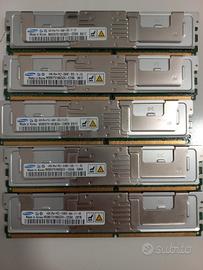 5 Ram x 4 GB per server
